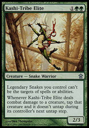 Kashi-Tribe Elite (Saviors of Kamigawa) Light Play