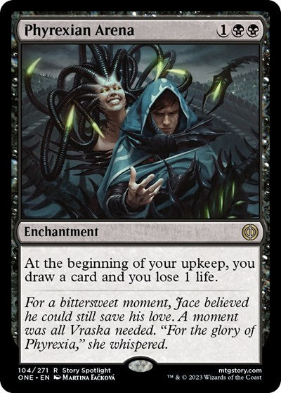 Phyrexian Arena (Phyrexia: All Will Be One) Light Play