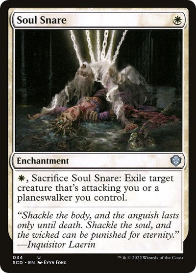 Soul Snare (Commander 2022 Starter Decks) Light Play