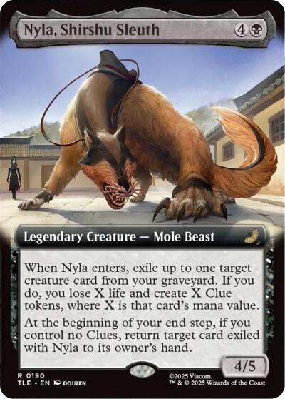Nyla, Shirshu Sleuth (Extended Art) (Avatar: The Last Airbender: Eternal-Legal) Light Play