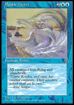 Mystic Decree (Homelands) Heavy Play