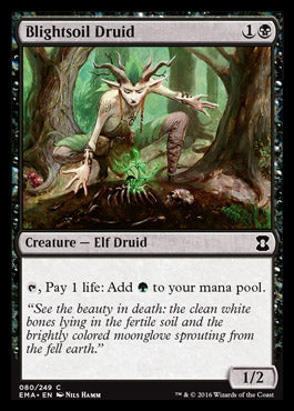Blightsoil Druid (Eternal Masters) Light Play