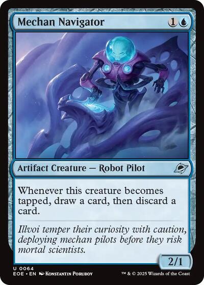 Mechan Navigator (Edge of Eternities) Light Play Foil