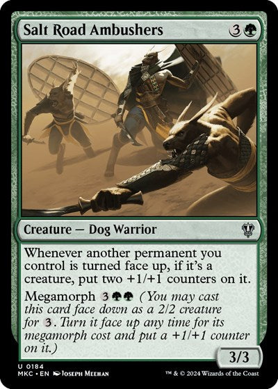 Salt Road Ambushers (Commander: Murders at Karlov Manor) Light Play