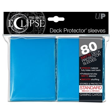 Ultra Pro - Eclipse Light Blue Pro-Matte Standard Sleeves 80Ct