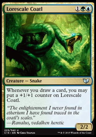 Lorescale Coatl (Commander 2015) Light Play