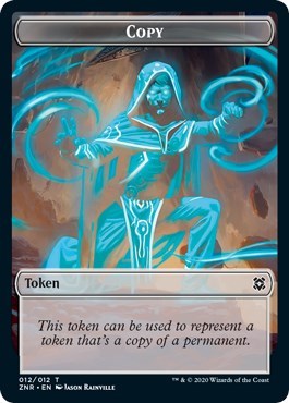 Copy Token (Zendikar Rising) Light Play