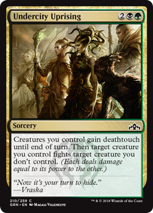 Undercity Uprising (Guilds of Ravnica) Light Play
