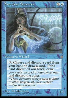 Krovikan Sorcerer (Ice Age) Light Play