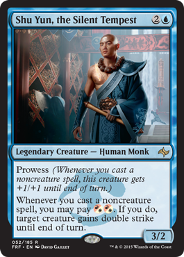 Shu Yun, the Silent Tempest (Fate Reforged) Light Play