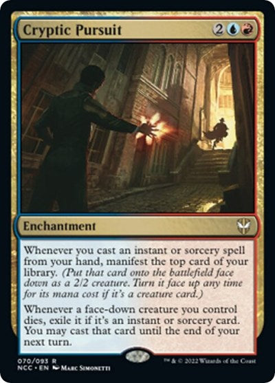 Cryptic Pursuit (Commander: Streets of New Capenna) Light Play