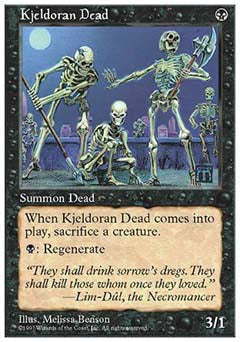 Kjeldoran Dead (5th Edition) Medium Play