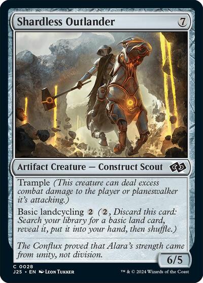 Shardless Outlander (Foundations Jumpstart) Light Play
