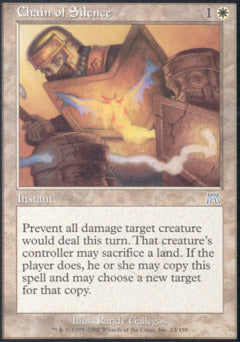 Chain of Silence (Onslaught) Light Play