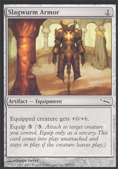 Slagwurm Armor (Mirrodin) Medium Play