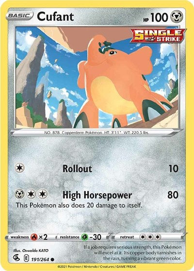 Cufant (SWSH08: Fusion Strike) Light Play
