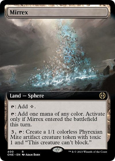Mirrex (Extended Art) (Phyrexia: All Will Be One) Light Play