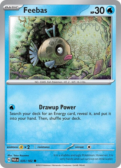 Feebas (Scarlet and Violet: Paradox Rift) Light Play