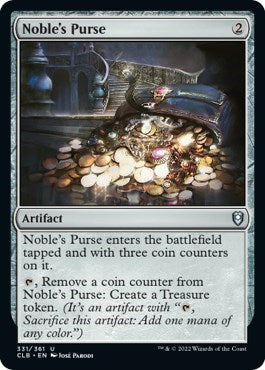 Noble's Purse (Commander Legends: Battle for Baldur's Gate) Light Play