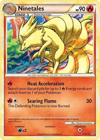 Ninetales (Unleashed) Medium Play