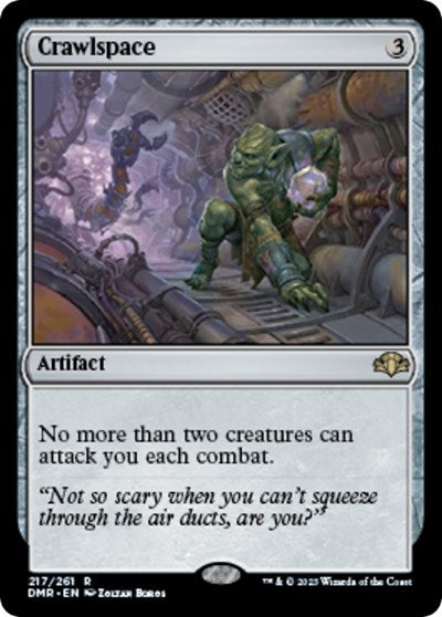 Crawlspace (Dominaria Remastered) Light Play Foil