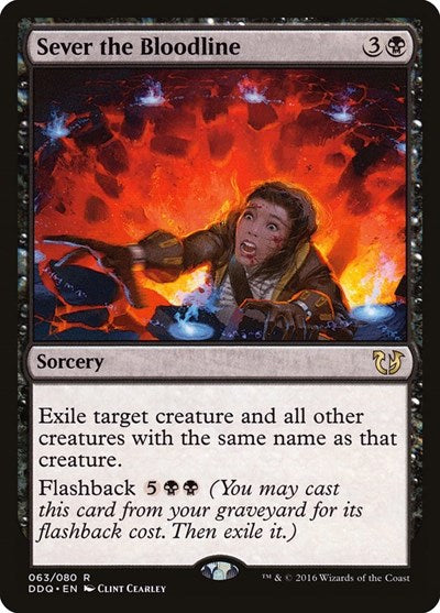 Sever the Bloodline (Duel Decks: Blessed vs Cursed) Light Play