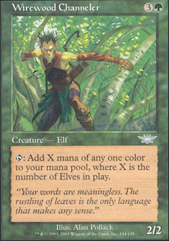 Wirewood Channeler (Legions) Light Play Foil