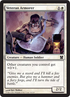 Veteran Armorer (Modern Masters) Light Play