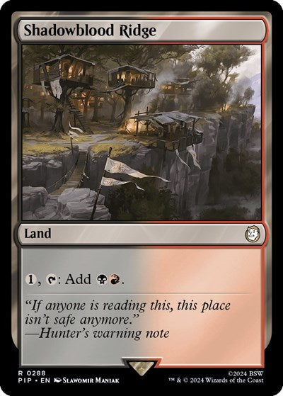 Shadowblood Ridge (Universes Beyond: Fallout) Light Play