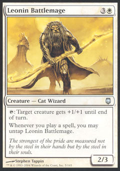 Leonin Battlemage (Darksteel) Light Play
