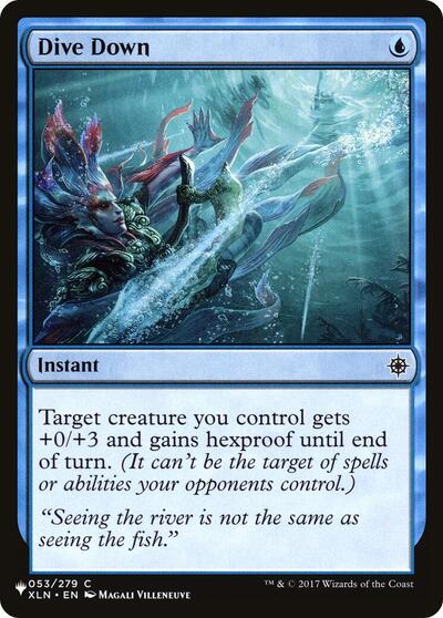Dive Down (The List) Light Play