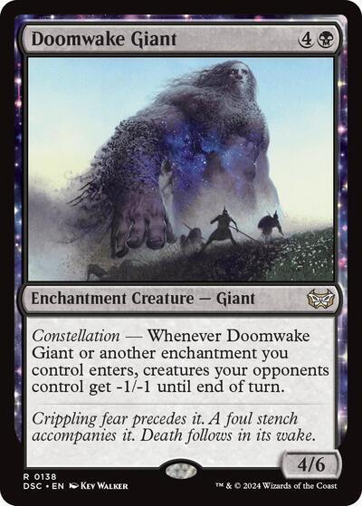 Doomwake Giant (Commander: Duskmourn: House of Horror) Light Play