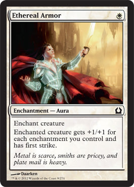 Ethereal Armor (Return to Ravnica) Medium Play