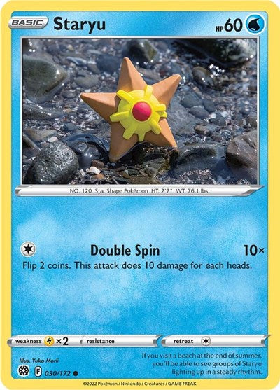 Staryu (SWSH09: Brilliant Stars) Light Play