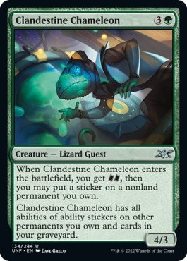 Clandestine Chameleon (Unfinity) Light Play