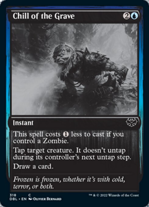 Chill of the Grave (Innistrad: Double Feature) Light Play