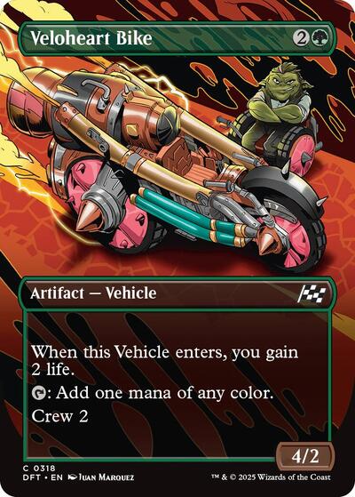 Veloheart Bike (Borderless) (Aetherdrift) Light Play