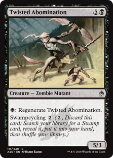 Twisted Abomination (Masters 25) Light Play