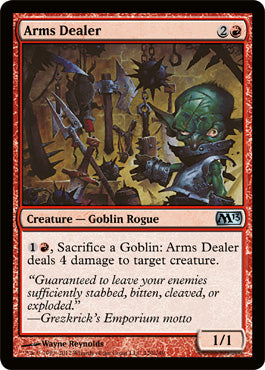 Arms Dealer (Magic 2013 Core Set) Light Play Foil