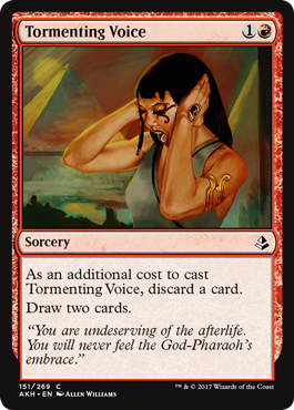 Tormenting Voice (Amonkhet) Light Play