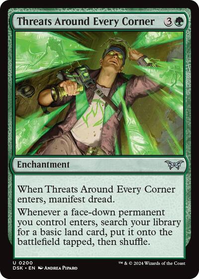Threats Around Every Corner (Duskmourn: House of Horror) Light Play
