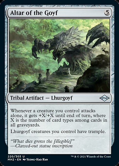Altar of the Goyf (Modern Horizons 2) Light Play