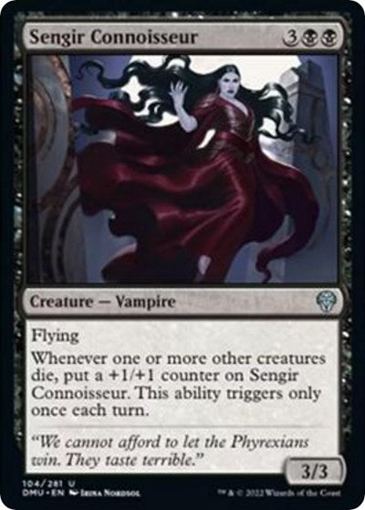 Sengir Connoisseur (Dominaria United) Light Play