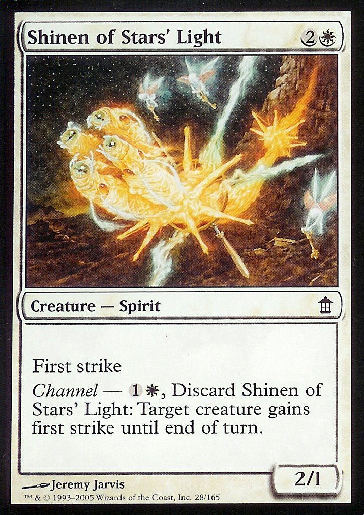 Shinen of Stars' Light (Saviors of Kamigawa) Light Play