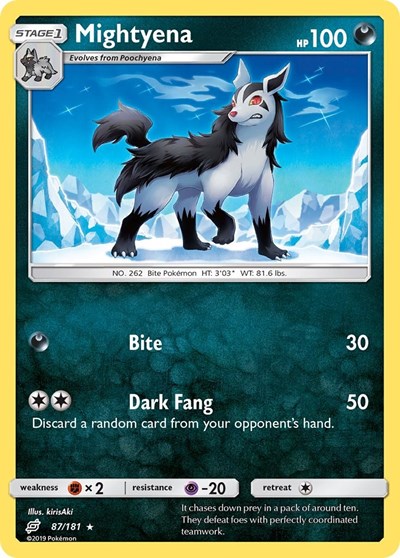Mightyena (SM - Team Up) Medium Play
