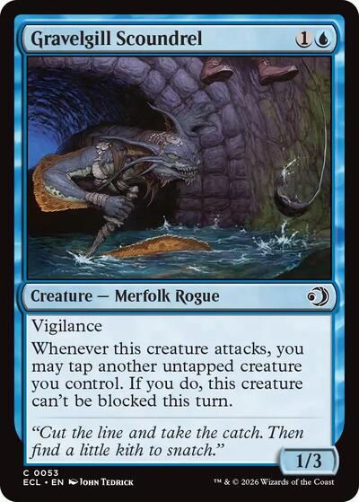 Gravelgill Scoundrel (Lorwyn Eclipsed) Light Play Foil