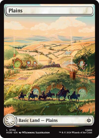 Plains (0194) (The Hobbit) Light Play Foil