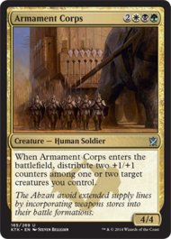 Armament Corps (Khans of Tarkir) Light Play