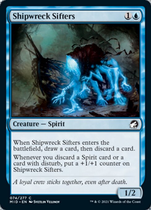 Shipwreck Sifters (Innistrad: Midnight Hunt) Light Play