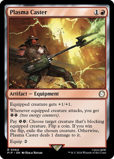 Plasma Caster (Universes Beyond: Fallout) Light Play